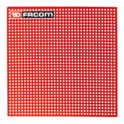 Tableau perforé Facom rouge 444x444mm