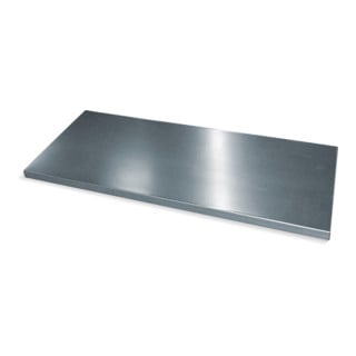 Tablette C+P galvanisée pour armoire à outils avec portes tournantes B700xD400mm