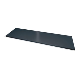 Tablette C+P laquée pour armoire de classement avec volet roulant B1200xT420mm couleur gris noir