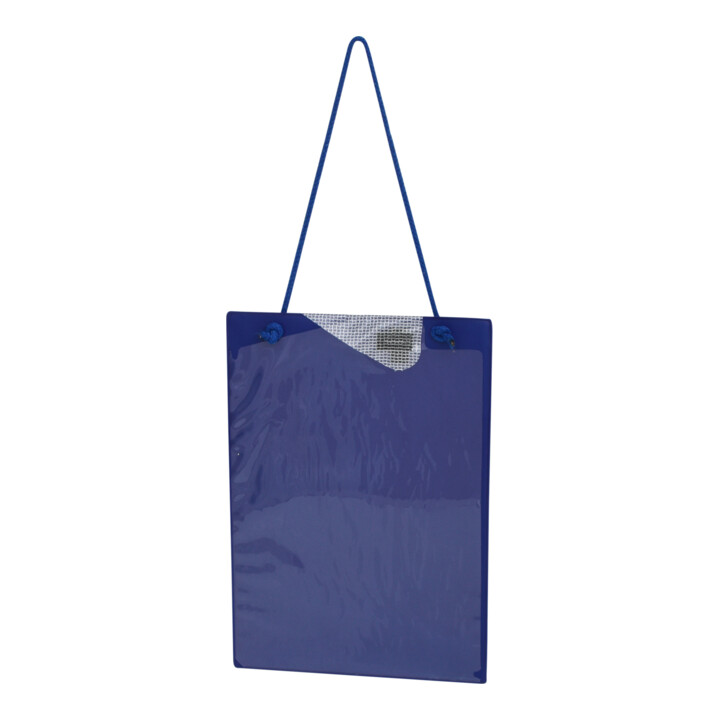 Tablette de fiche travaux DIN A 4, bleue