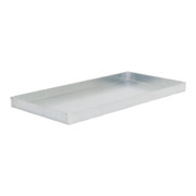 Tablette en forme de bac de rétention Bito l 995 x l 495 x H 60 finition galvanisée