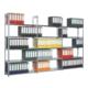 Tablettes d'une hauteur de 40 mm l 1000 x l 600 x H 40 gris clair Bito RAL 7035-1