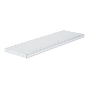 Tablettes d'une hauteur de 40 mm l 1000 x l 600 x H 40 gris clair Bito RAL 7035-3