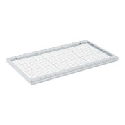 Tablettes perforées GRID Bito plus de sécurité cas d'incendie l 300 x H 40 finit 40 mm-1