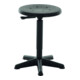 Tabouret de travail à patins STIER, hauteur d'assise 440-630 mm, assise en PU-1