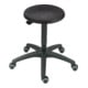 Tabouret de travail à roulettes STIER, hauteur d'assise 420-610 mm, assise en PU-1