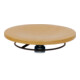 Tabouret de travail à roulettes STIER, hauteur d'assise 430 - 620 mm, hêtre naturel