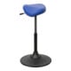 Tabouret multiposition STIER avec siège-selle bleu, hauteur d'assise 510-700 mm