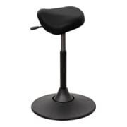 Tabouret multiposition STIER avec siège-selle noir, hauteur d'assise 510-700 mm-4