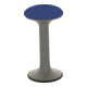 Tabouret rembourré Stier bleu avec effet de balancement-1