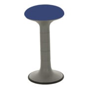 Tabouret rembourré Stier bleu avec effet de balancement