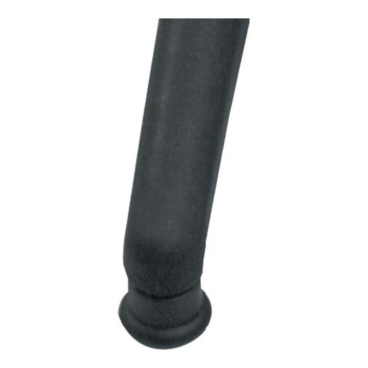 Drehhocker PU mousse assise bleu avec patins