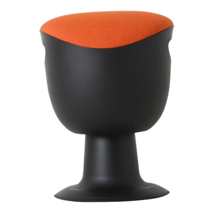 Set tabouret pivotant STIER piètement disque 465-585mm orange + tabouret pivotant STIER turquoise + tabouret pivotant STIER vert