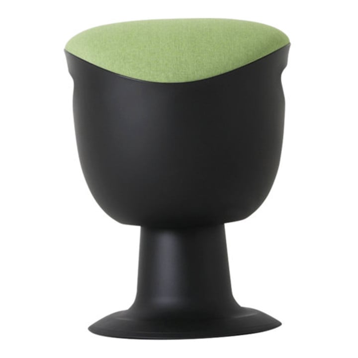 Set tabouret pivotant STIER piètement disque 465-585mm orange + tabouret pivotant STIER turquoise + tabouret pivotant STIER vert