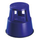 Tabouret roulant plastique bleu H. mit/sans charge 425/430 mm D. oben 290 mm D.-1