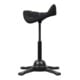 Tabouret selle de cheval avec assise creuse STIER, hauteur d&apos;assise 480-660 mm, noir-3