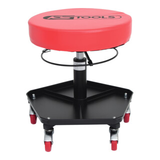 Tabouret sur roulettes KS Tools réglable en hauteur