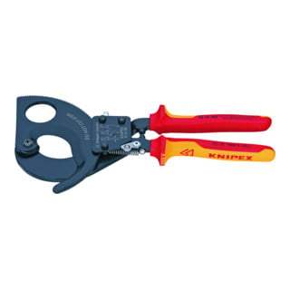 KNIPEX Tagliacavi tot. L=280mm max. 52mm, 380mm², manicotti multicomponente VDE