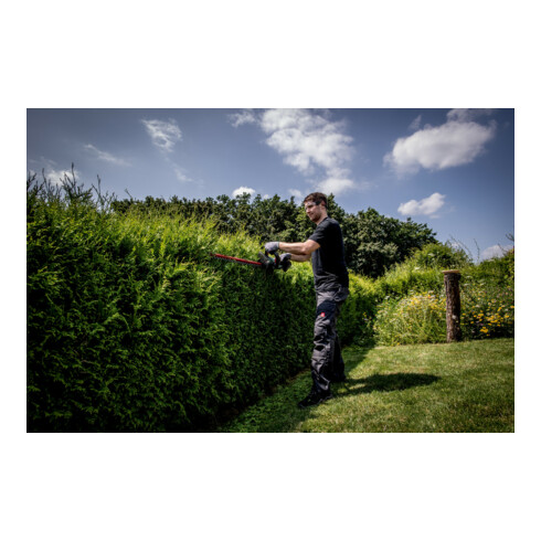 Taille-haie sans fil Metabo HS 18 LTX 55 (601718500); carton; 18V 2x2Ah Li-Power + SC 30