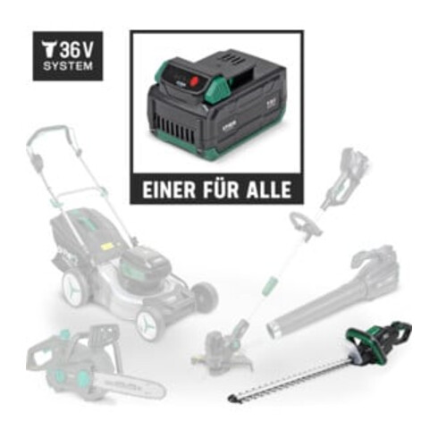 Taille-haies sans fil STIER SHS-54 36 V Solo