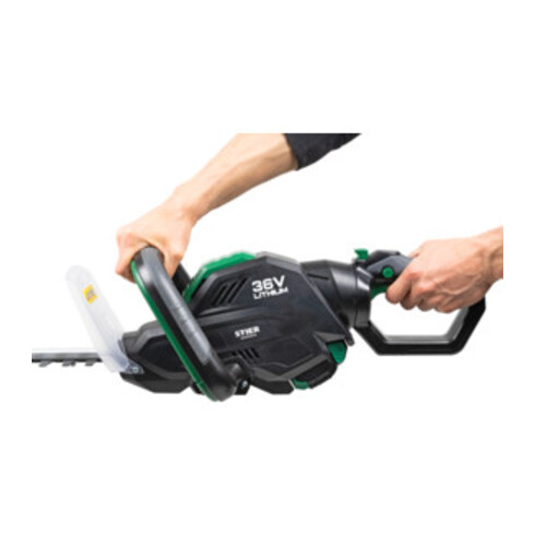Taille-haies sans fil STIER SHS-54 + batterie 2,5 Ah + chargeur rapide + lunettes de soleil gratuites