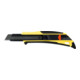 TAJIMA Coltello di sicurezza multiuso con impugnatura bicomponente QuickBack e punta di lavoro con 1 lama Razar Black, 18mm-1