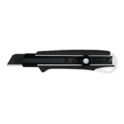 TAJIMA Coltello universale con impugnatura in bimateriale con 1 lama Razar Black, 25mm