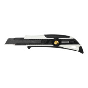 TAJIMA Coltello universale con impugnatura in bimateriale e punta di lavoro con 1 lama Razar Black, 18mm-1