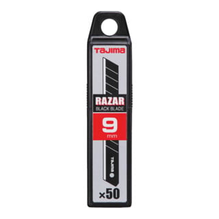 Tajima Cutterklinge RAZAR BLACK 9mm 50 St.