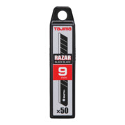 Tajima Cutterklinge RAZAR BLACK 9mm 50 St.
