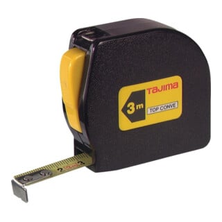 Tajima Taschenbandmaß TOP CONVE 3mx13mm gelb