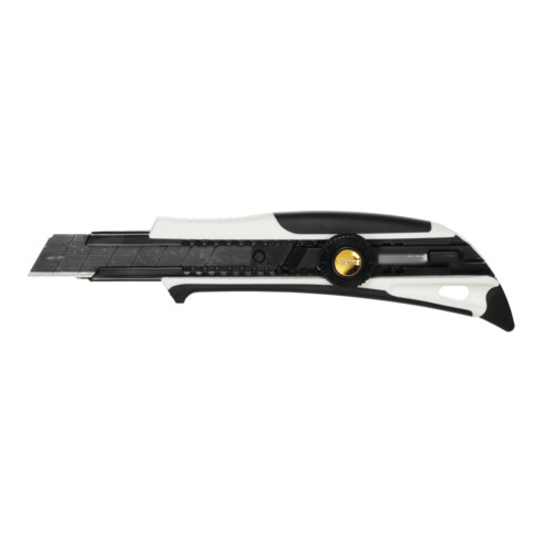 Tajima Universal-Messer mit 2K-Griff und Arbeitsspitze, mit 1 Klinge, Razar Black, 18 mm