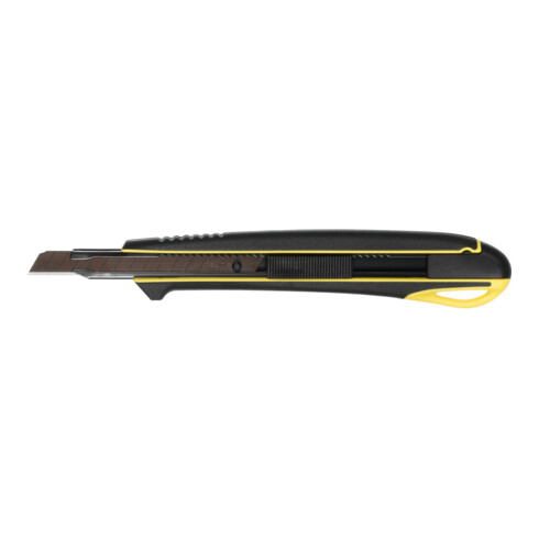 Tajima Universal-Messer mit 2K-Griff und Arbeitsspitze, mit 1 Klinge, Razar Black, 9 mm