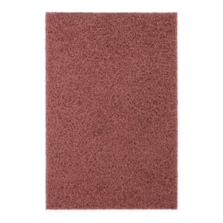 Tampon abrasif POLINOX® L224xB154mm fin 280 brun rougeâtre PFERD
