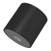 Tampon caoutchouc-métal cylindrique Type C D100×H60 mm M16 NR57-1