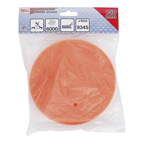 Tampon de polissage Ø 150 mm pour art. 9345 BGS