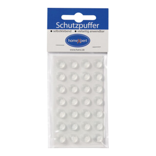 Tampon de protection transparent 10mm Ku.transp.Koni selfcl.
