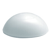 Tampon mural demi-sphère blanc, diamètre 32 mm H : 13 mm