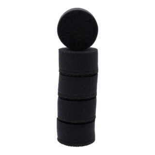 Tampons de nettoyage noir, Ø 50,0mm, pack de 5