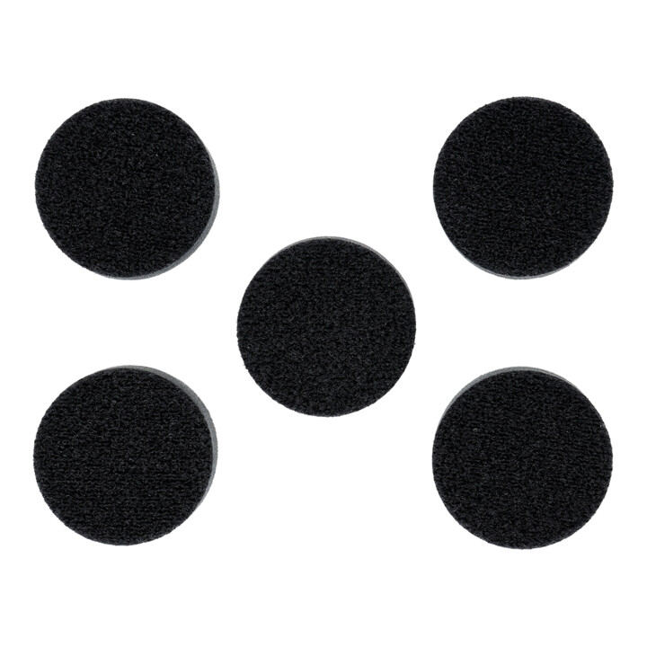 Tampons de nettoyage noir, Ø 50,0mm, pack de 5