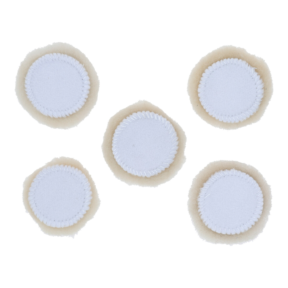 KS Tools Tampon à polir Lambskin, paquet de 5