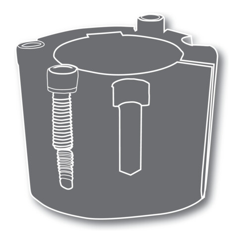 Taper-Spannbuchsen 2012/35, metrische Bohrung Nut DIN 6885