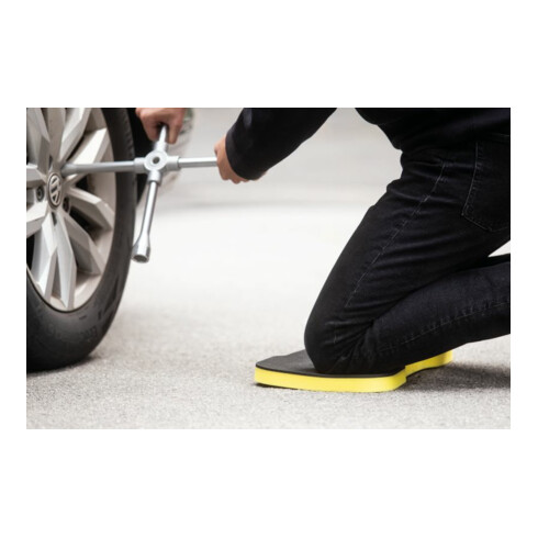 Tapis de genou Stahlwille L.490 mm l.245 mm H.30 mm Anthracite/jaune