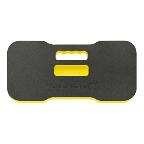 Tapis de genou Stahlwille L.490 mm l.245 mm H.30 mm Anthracite/jaune