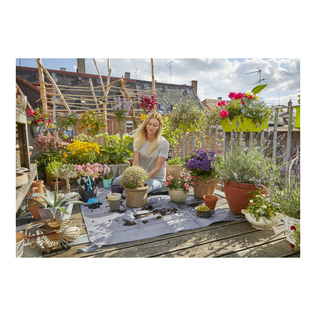 Tapis de plantation City gardening GARDENA L