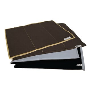 Tapis de protection anti-flammes support p. soud.avec insert isolant, sec L300xl