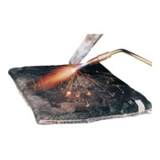Tapis de protection anti-flammes support p.soudage avec isolation, humide L300xl-1