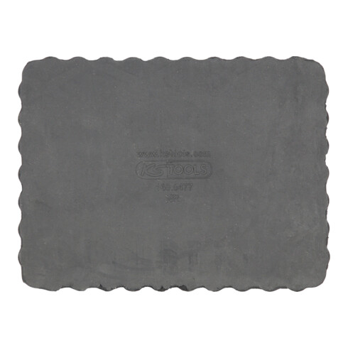 Tapis en caoutchouc 02 pour ponts élévateurs KS Tools 160 x 120 x 30 mm