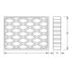 Tapis en caoutchouc 02 pour ponts élévateurs KS Tools 160 x 120 x 30 mm