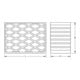 Tapis en caoutchouc 05 pour ponts élévateurs KS Tools 160 x 120 x 80 mm